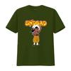 80s Vintage Retro Gerunisex Tv Show 80er Deutsche Kinder Serie Sindbad T Shirt Vintage Soft Stretched