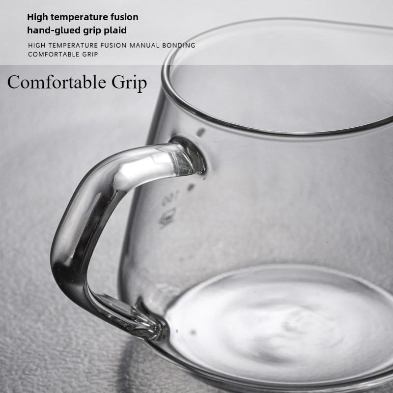 Coffee Pot, Glass Coffee Filter, Glass Pot, Camping Handmade Brewing Pot, Household Coffee Filter Pot, Office Coffee Pot