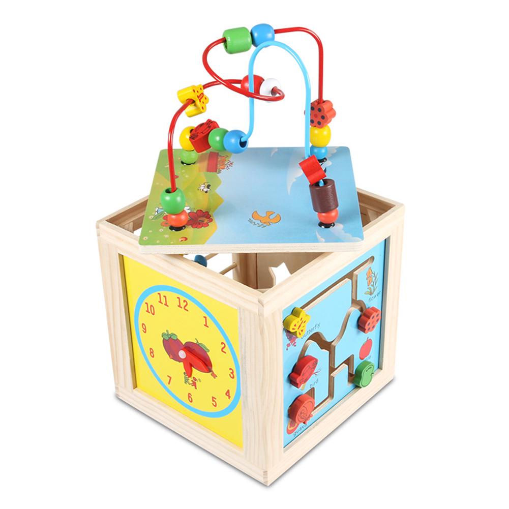 top bright toys for 1 2 year old boy and girl gifts educational baby learning activity cube with shape sorter