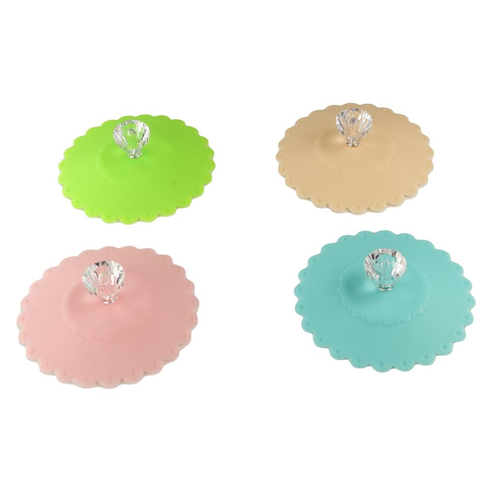 Glass Mugs Thermal Insulation Leakproof Anti-dust Cup Lids Cup Seals Cup Cover Kitchen Accessories