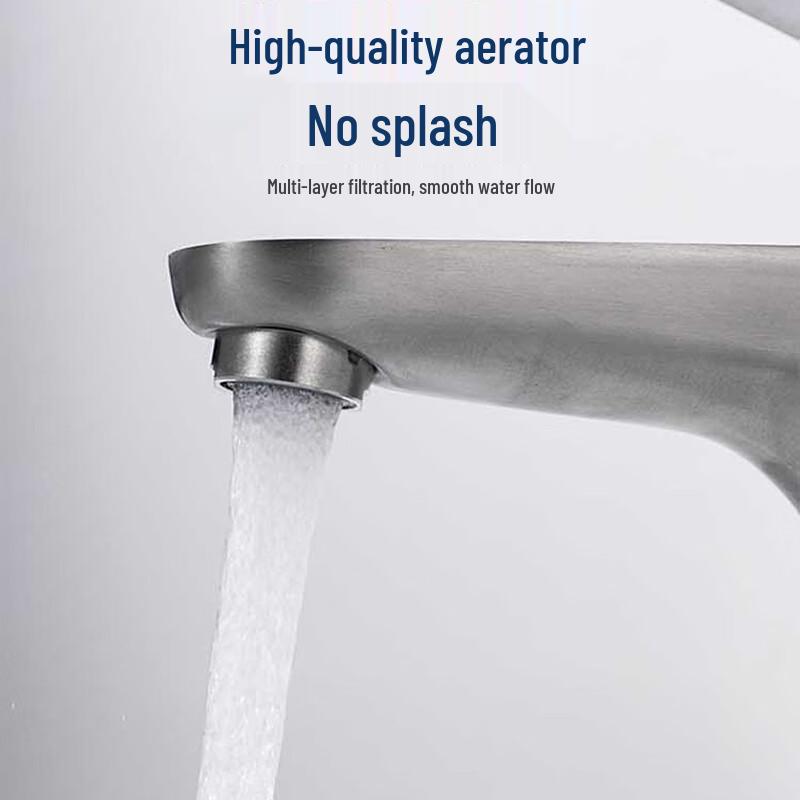 Jingdi Industrial 304 Stainless Steel Basin Faucet