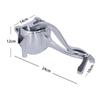 Manual Lemon Juicer, Manual Squeeze Juice Hand Press Juicer With Fine Filter for Nuts, Lemon Lime, Pomegranates, Watermelon, Orange Juicer Silver