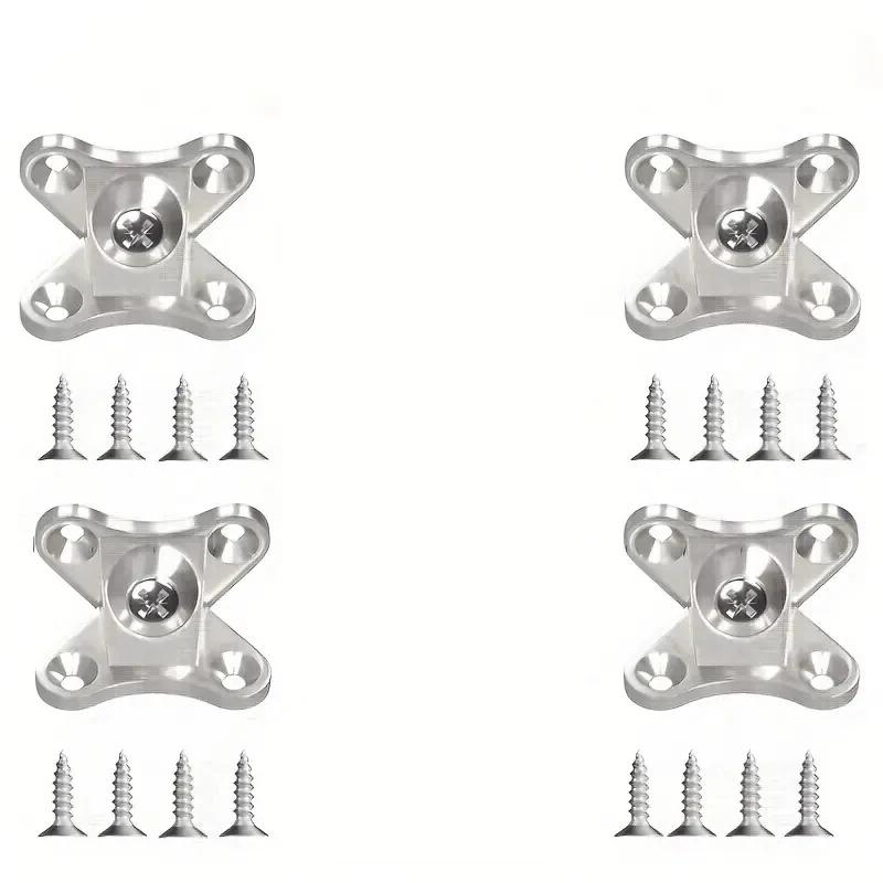 Heavy Duty 2/4/6pcs Zinc Alloy Butterfly Corner Brackets, Detachable Woodworking, Furniture, Drawer, Cabinet and Indoor Use