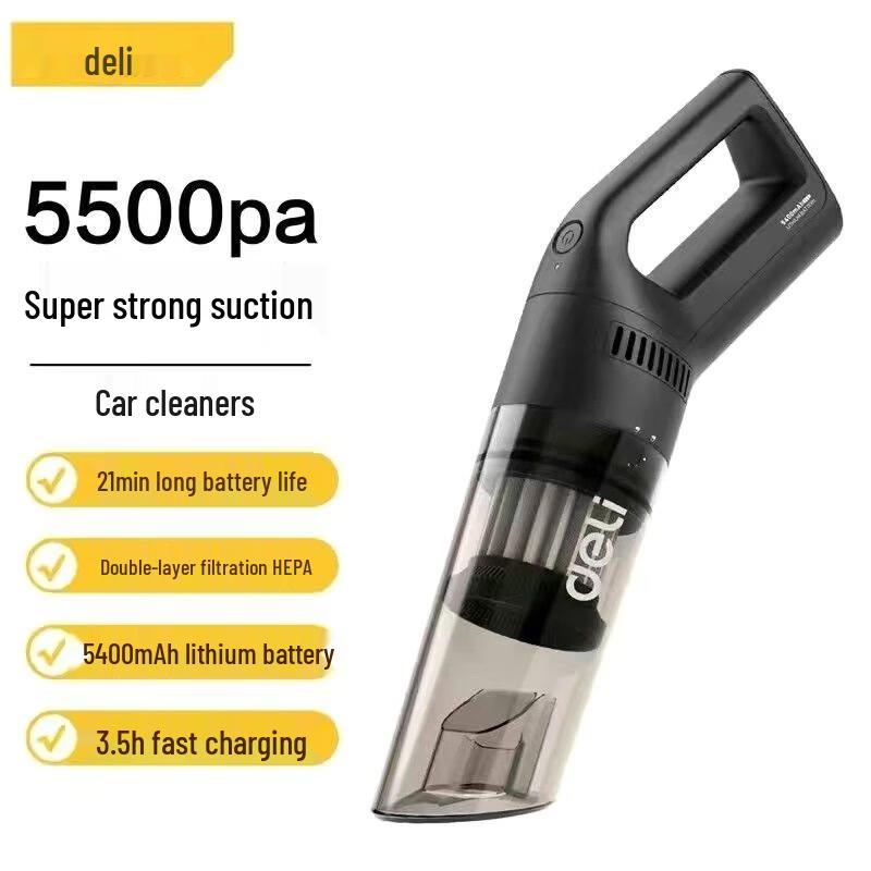 Deli Wireless Handheld Car Vacuum Cleaner 1