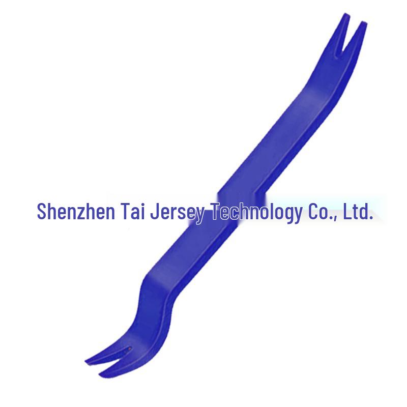 Car Audio & Door Panel Pry Tool Set: 6-inch Trim Clip Removal, 5-Piece Plastic Pry Bar Kit