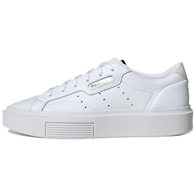 

Adidas Sleek Super Footwear Белые женские кроссовки Crystal-White Core-Black EF8858