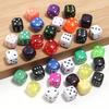 50pcs/lot 8mm Square Acrylic Dice Beads Colorful Loose Spacer Cube Beads For Jewelry Making DIY Phone Chain Bracelet Accessories