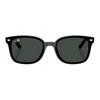 RayBan Nylon Narrow Frame Plate Frame Rectangular Sunglasses Unisex Couple Black