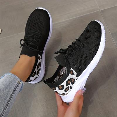 Summer Plus-size Women's Shoes, Soft-soled, Not Tiring To The Feet, Flying Woven Shoes, Casual Sports Shoes, Running Shoes