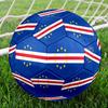 Nationale Vlag Voetbal Maat 5 Voetbal Machine-gestikt Binnen/Buiten Universele Voetbal Perfect Herdenkingsgeschenk voor Voetbalfans