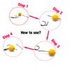 MNFT 1PC Carp Fishing Tools Bait Hook Needles Tool for Pop Up Boilies Fishing Accessories