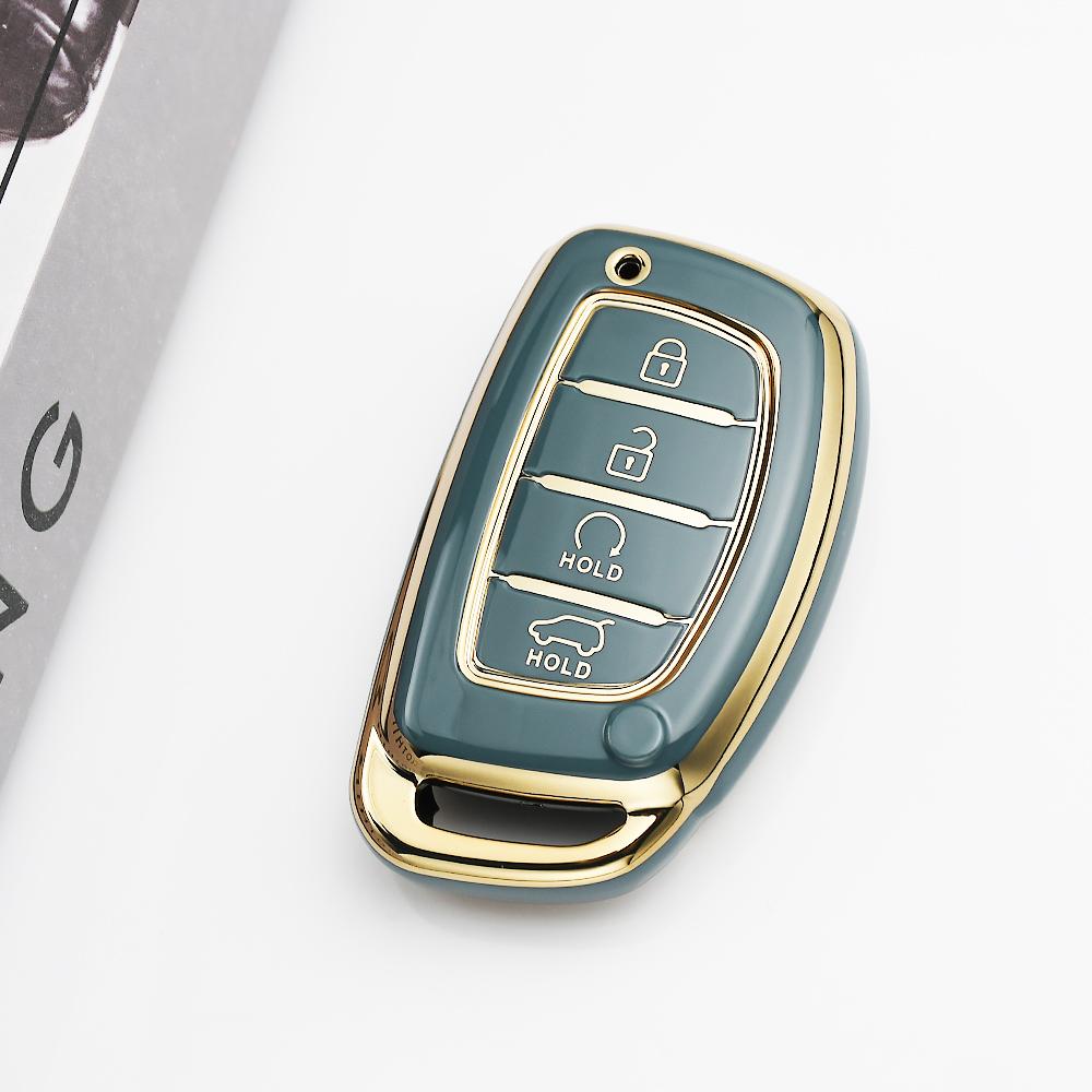 

Auto Keyless Accessories Car Smart Key Case Cover For Hyundai Creta Santa Fe Rena Sonata I10 I30 I40 Ix35 Ix45 Tucson Elantra
