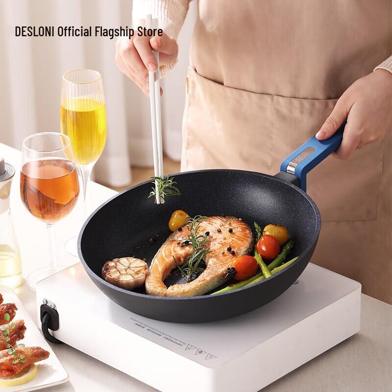 DESLON Blue Shark Non-stick Frying Pan