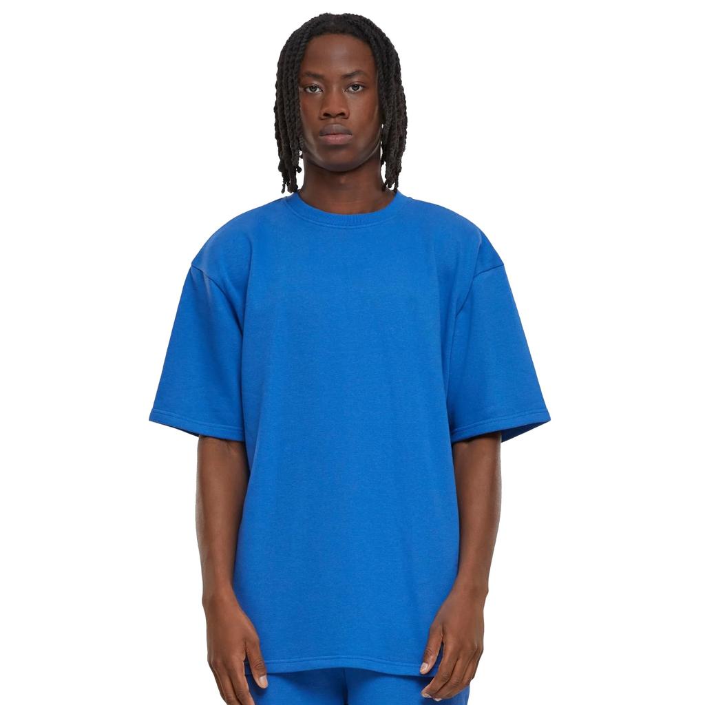 Urban Classics Mens Terrycloth Crew Neck T-Shirt