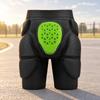Padded Shorts with Tailbone Pad AntiSlip Waistband Hip and Stretch for Adult
