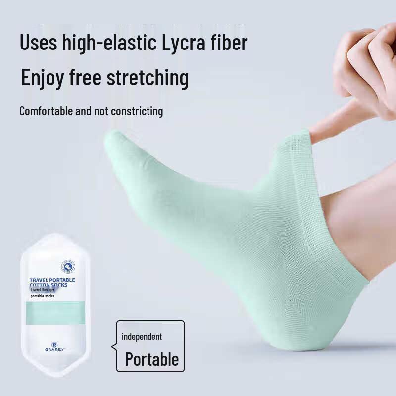 

GRAREY Unisex Travel Compression Cotton Socks