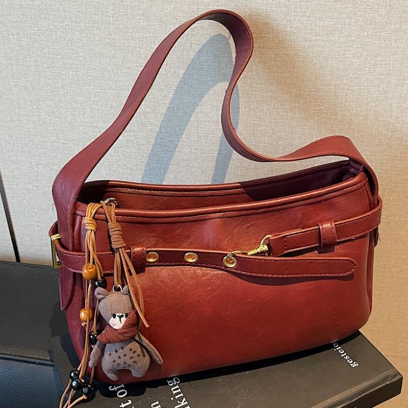 Retro High-value Shoulder Bag Women's Winter New Fashion Shoulder Bag Niche Fashion Messenger Bag
