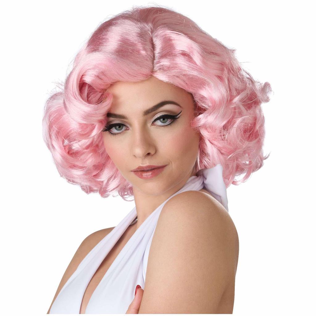 California Costumes Marilyn Monroe Hollywood Star Costume Wig, Pink, 7023-099