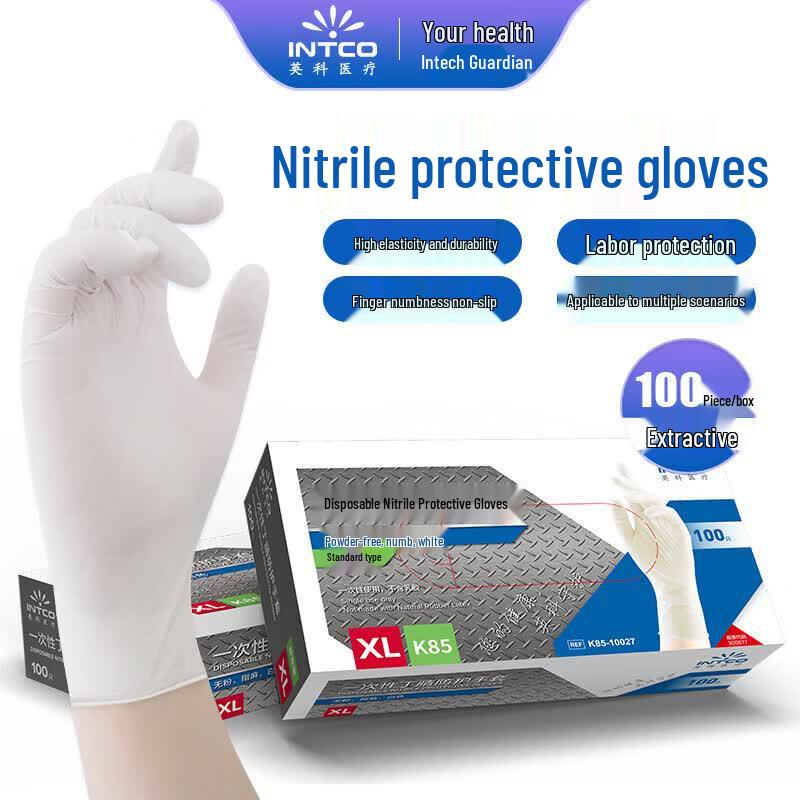 INTCO Disposable Nitrile Gloves XL