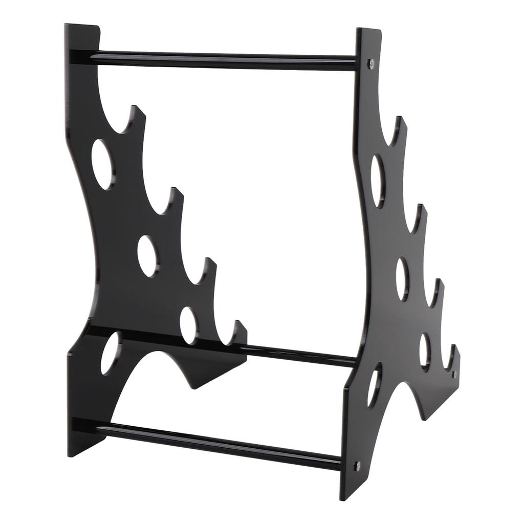 Acrylic Sword Display Stand 4 Tier Versatile Desktop Sword Display Holder for Home
