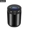 Car Styling LED Ashtray Cigarette Smoke Ash Cylinder Bin Holder With Lid For Ford Mondeo MK1 MK2 MK3 MK4 MK5