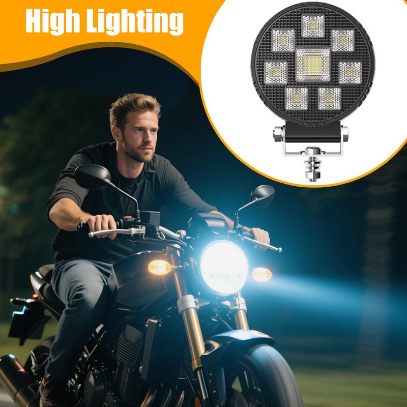 Led Offroad Lights Led Amber Driving Offroad Lights Waterproof Bright High Multi-Functional 360 Degree Rotatable Device For Car