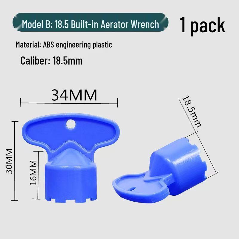 Anti-Splash Kitchen Faucet Nozzle with Filter & Wrench