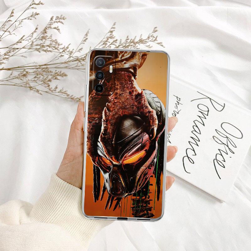 Aliens vs Predator Xenomorph Transparent Phone Case for Motorola Moto Edge 20 30 40 50 S30 Fusion Ultra Pro Neo Lite + G200 G23