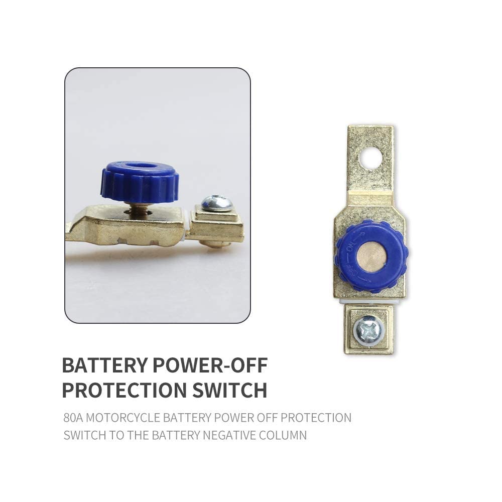 Motorcycle Cut-off Disconnect Switch for Leakage Proof Motorcycle (2 Pack)