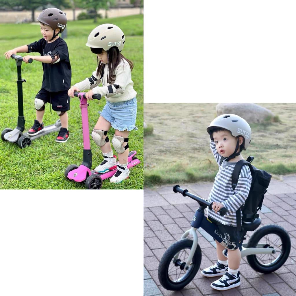 SUNRIMOON Bicycle Helmet for Balance Wheel Kids Elementary School Impact Ultra Adjustable CPSC Safety Standard CE Certified GB Certified Children,