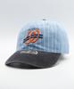 Wieoldeuwoldeu Baseball Denim Stripe Ball Cap