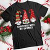 Funny Christmas Gnomes Mens and Womens Christmas T-Shirt Tee #MC