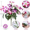 1/2Pcs Morning Glory Artificial Flowers UV-Resistant Silk Fake Flower for Home Room Decor Garden Wedding Decoration Outdoor