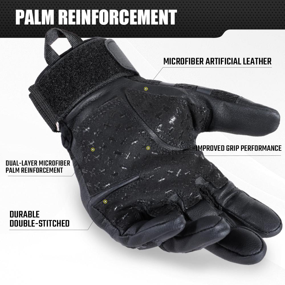 Outdoor Gloves Touch Screen Hard Shell Non-slip Protective Gear for Sports Hiking Climbing Hunting Cycling Motorcycle