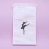 Borsa per Danza Custodia per Scarpe Organizer per Balletto Borsa a Mano Borse Custodie Sacca in Raso per Scarpe da Balletto Scarpe da Danza Custodia con Coulisse