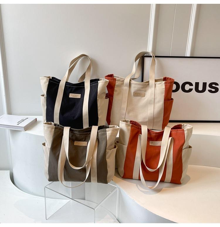 Выходная легкая сумка женская сумка большой емкости сумка-тоут модная повседневная — фото 6