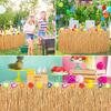 Hawaiianische Party Tisch- & Wanddeko-Set mit Strohrock