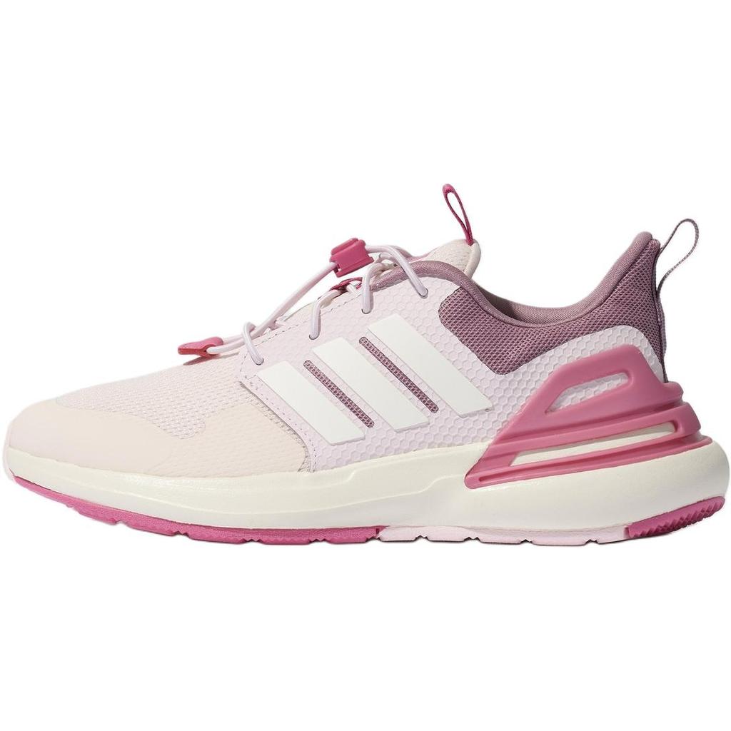 Adidas Rapidasport El Comfortable Versatile Low-Top Kids Running Shoes Kids Running Shoes Pink KK4355