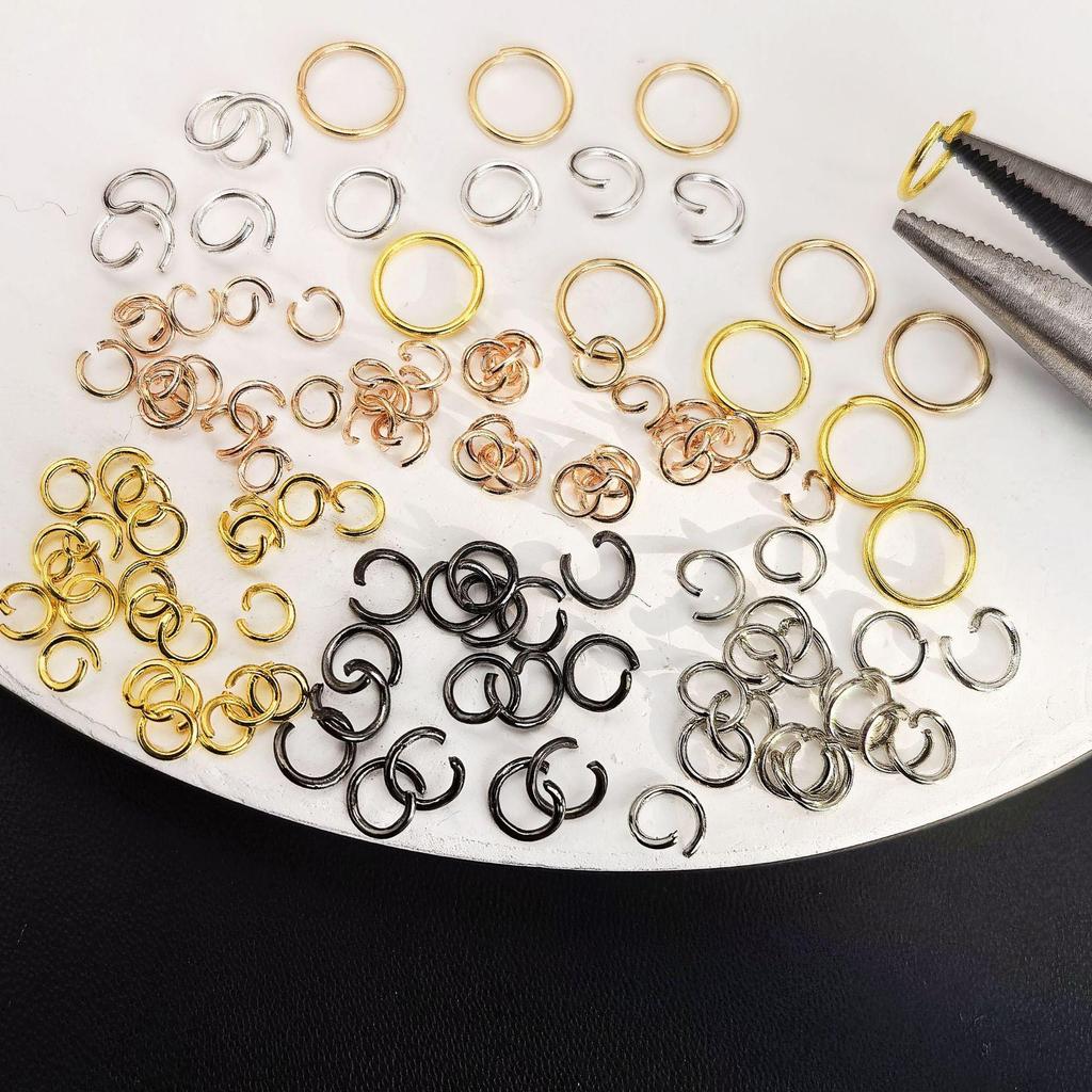High-Temperature, Non-Fading Connector Rings for DIY Jewelry