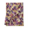 Winter Faux Cashmere Scarf Versatile Printed Shawl Warm Neck Warmer Retro Style