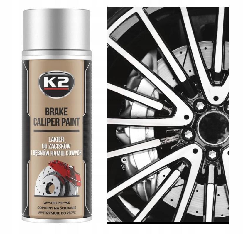 K2 Brake Caliper Paint 400Ml Srebrny