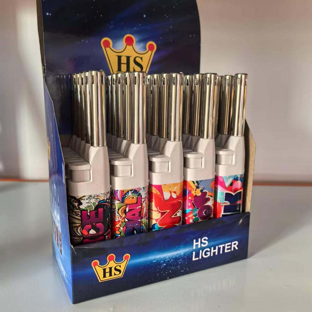 Refillable Long Flame Lighter for Gas Stoves and Candles