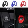 Car Engine Start Stop Button Cover Ring Ignition Button Trim Push Button Switch Decor Sticker Universal Car Accessories Interior