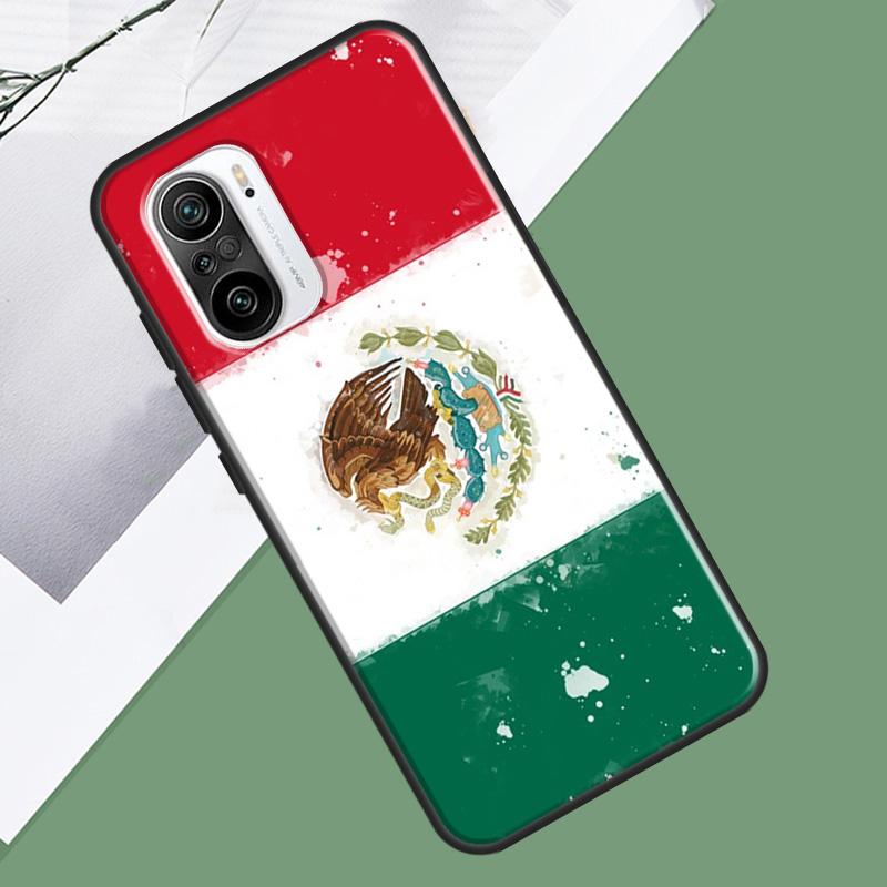 

Mexico flag For POCO X5 X3 F5 Pro F4 X4 GT M5s C40 F3 Phone Case For Xiaomi 12T 11T Pro 12 13 Lite 12X POCO M5s