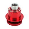 Car Quick Release 360 degrees  Steering Wheel Hub Adapter Kit 310‑101 (Red)