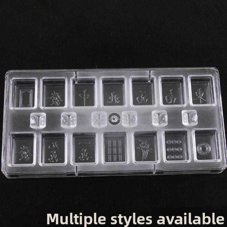 Mahjong  Baking Tool Thirteen Aces Mahjong Cake Decoration Kitchen Cooking Utensils BBQ Baking Tools DIY Molds
