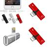 For Iphone X 8 7 2 In 1 Adapter Aux Splitter Audio Headphone Charge Cord Cable Charge