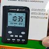 שעון שולחני מתכוונן עם מסך LCD, שעון מעורר שולחני ערבי לתפילה