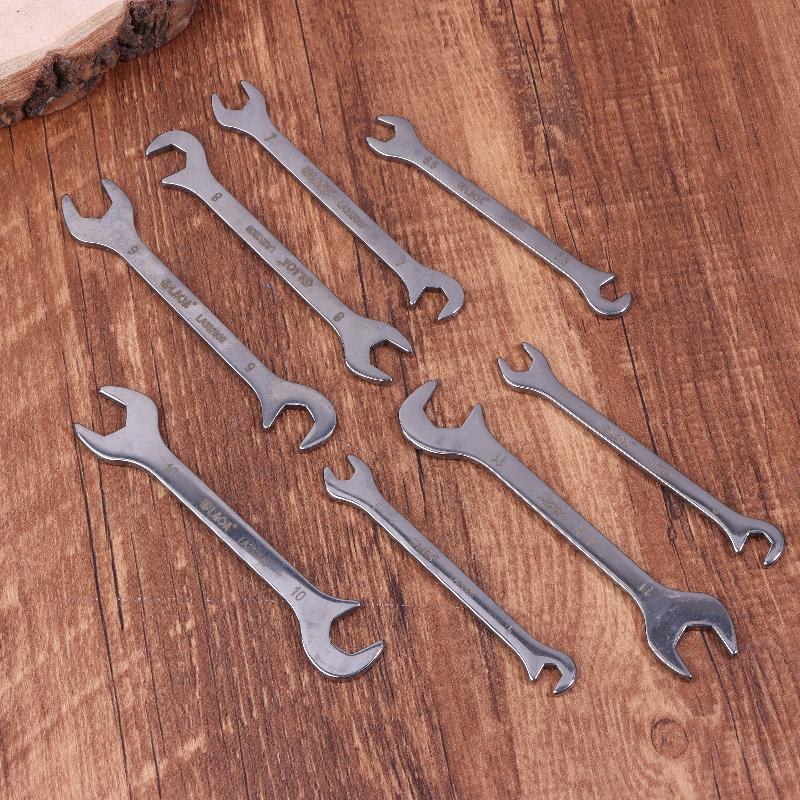 Mini Thin Double Open-End Wrench Stainless Steel Dual-Purpose Wrench 5 To 11 Mm Available Mini Dual-Purpose Wrench Set