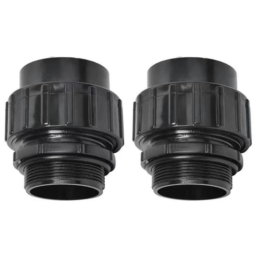 

Pool System Connector 2PC Pipe Connector Easy Installation Hard-wearing Material Robust Construction Connector For Sand Pump China Mainland